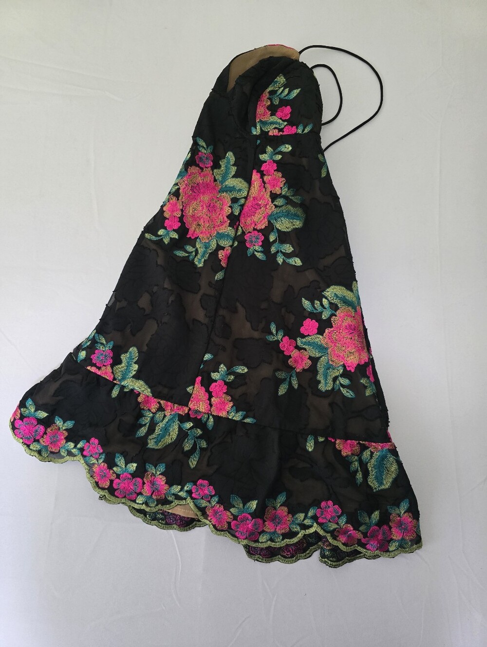 REVOLVE Michael Costello Shianne Mini Dress in Fuchsia Floral Size XS